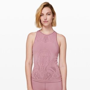 Lululemon Reveal Tank ~ Zen Expression in Mauve